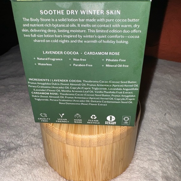Winter Rituals Body Stone | Cardamom Rose - Picture 2 of 3